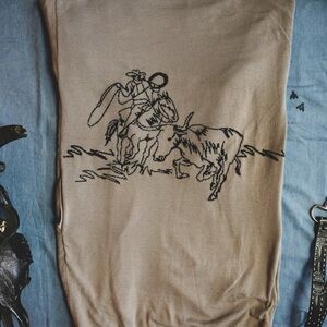 Two 2 Fly Ryon Roper Reversible Horse Cardigan L/XL